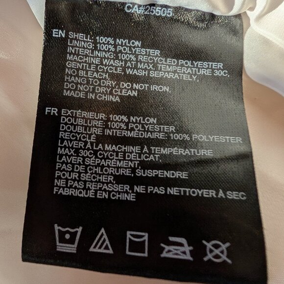 NOIZE White Puffer Jacket - Picture 7 of 7